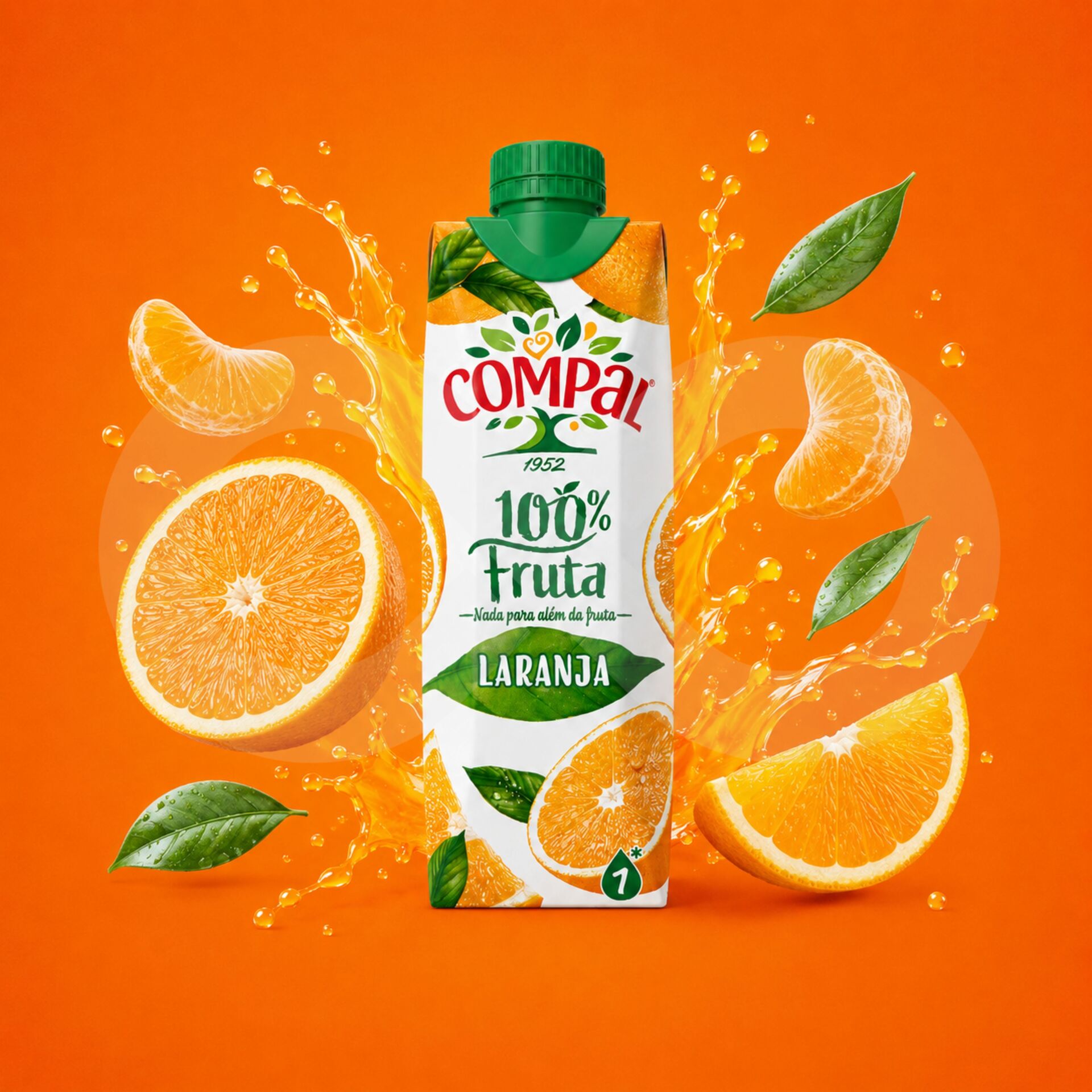 COMPAL® Naranja 100% Fruta 300ml