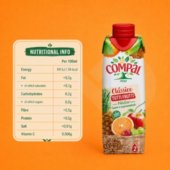 COMPAL® Tutti-Frutti-Nektar 300ml