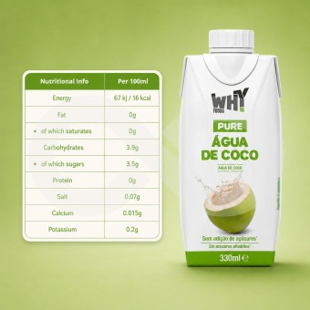 WHY FOODS® Kokoswasser 330ml