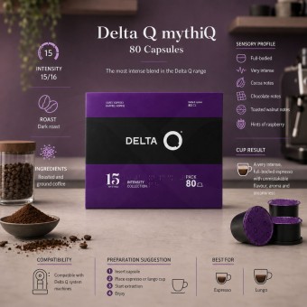 DELTA Q® Capsule Delta Q Mythiq Pack 80 pz.