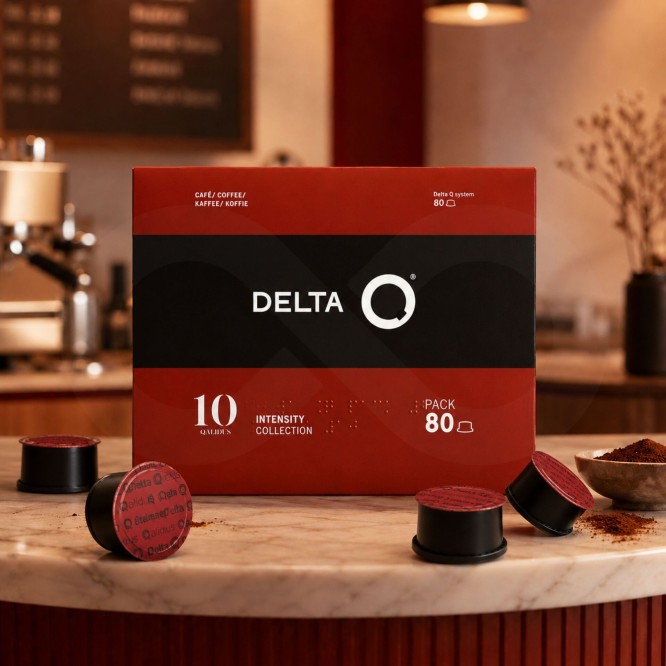 DELTA Q® Cápsulas Delta Q Qalidus Pack 80 un.