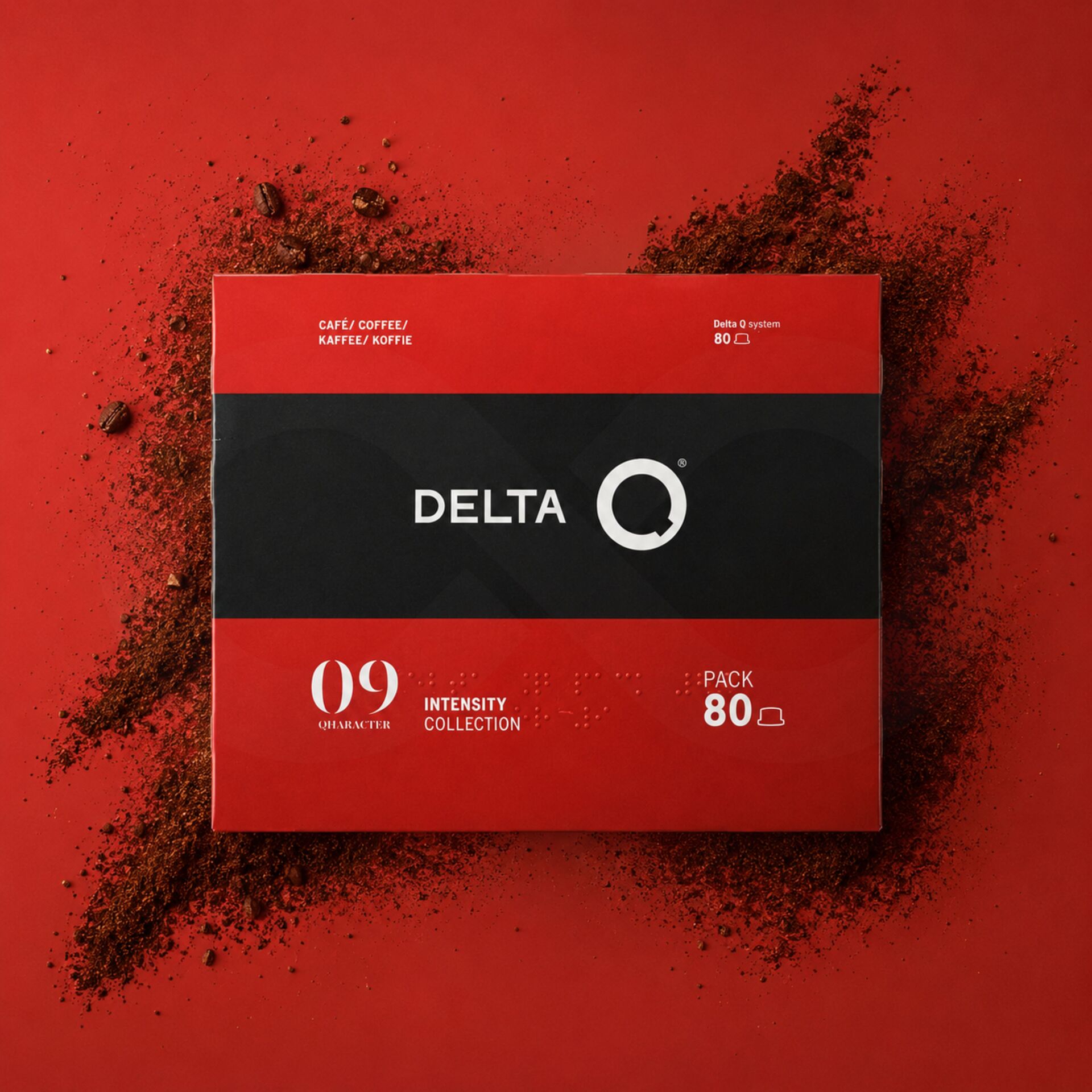 DELTA Q® Cápsulas Delta Q Qharacter Pack 80 un.