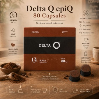 DELTA Q® Kapseln Delta Q Epiq Pack 80 Stk.