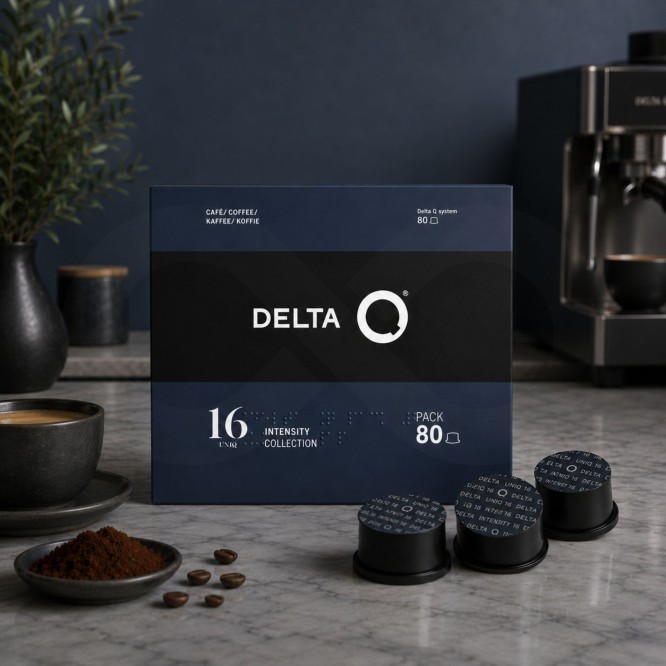 DELTA Q® Delta Q Capsules Uniq Pack 80 un.