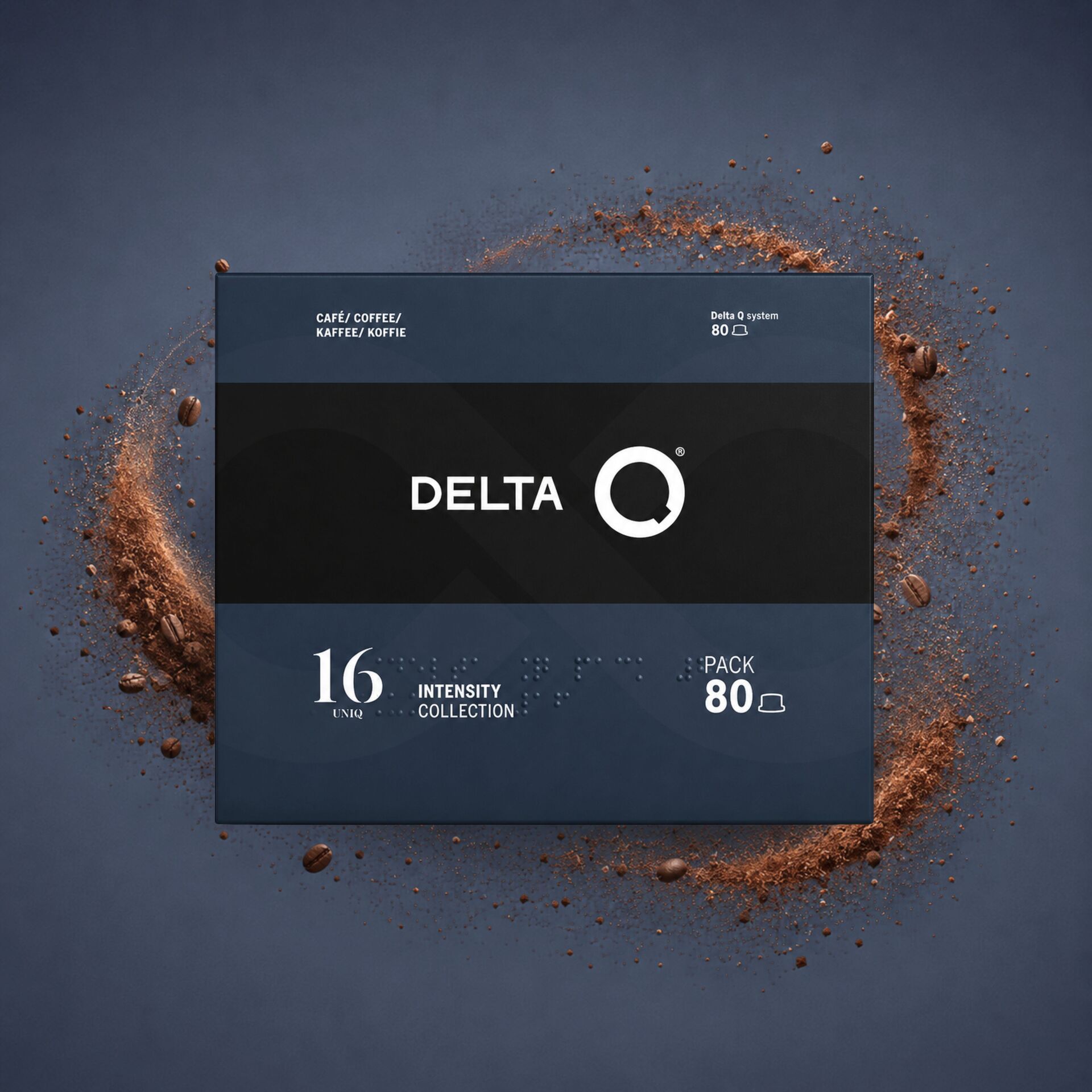 DELTA Q® Delta Q Capsules Uniq Pack 80 un.