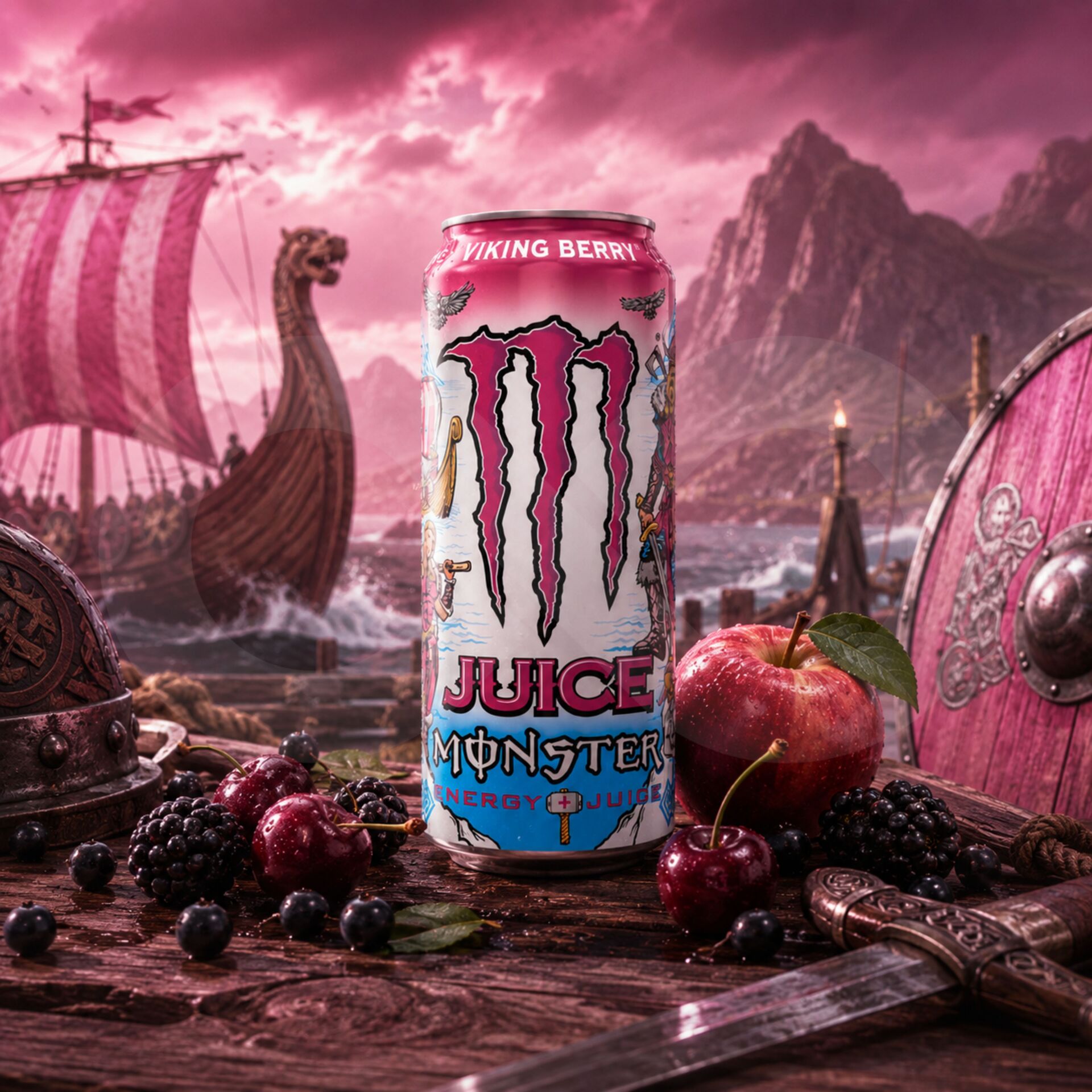 MONSTER ENERGY® Viking Berry 500ml