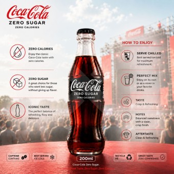 COCA-COLAŽ Zero 200ml