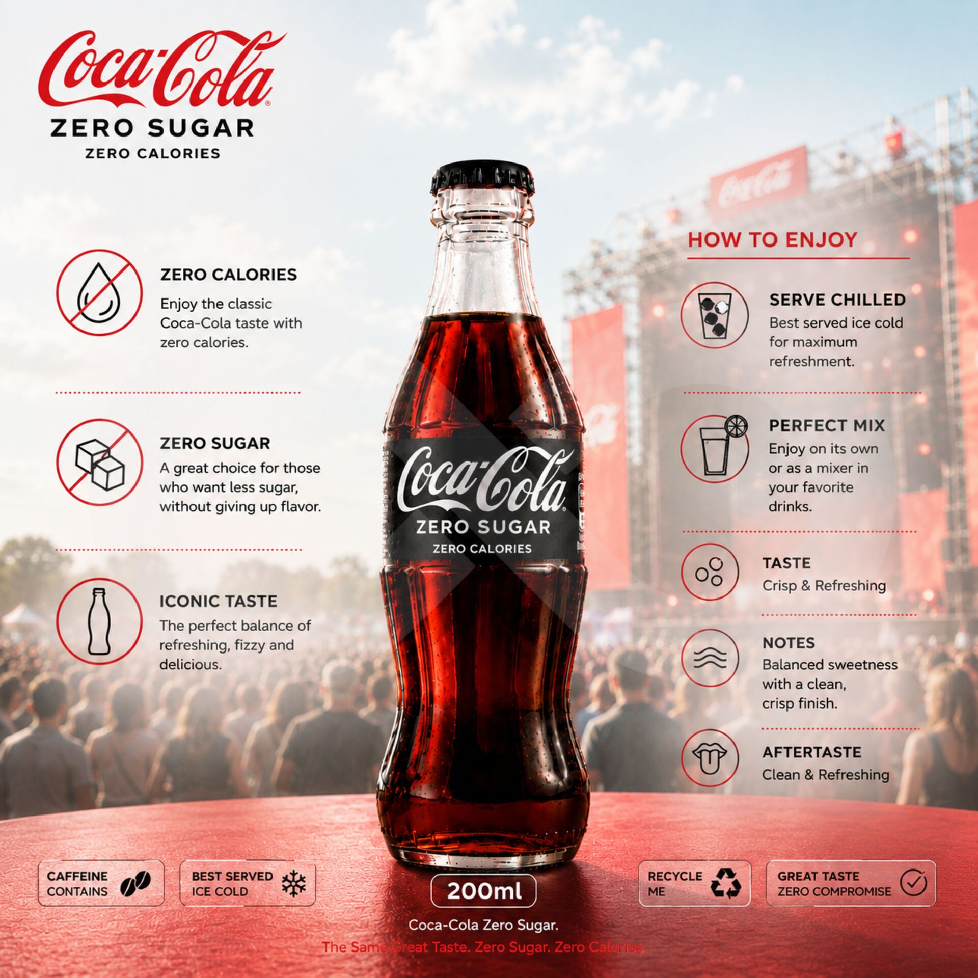 COCA-COLAŽ Zero 200ml