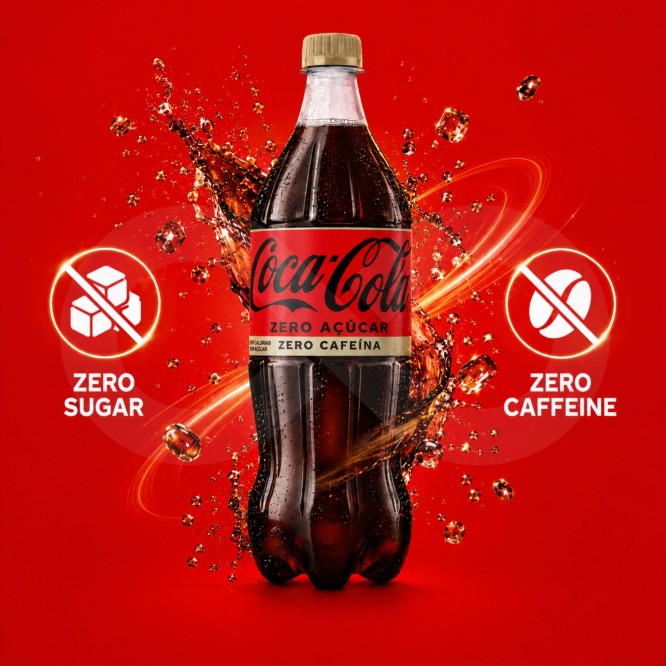 COCA-COLAŽ Zero Sugar Zero Caffeine 1,5L
