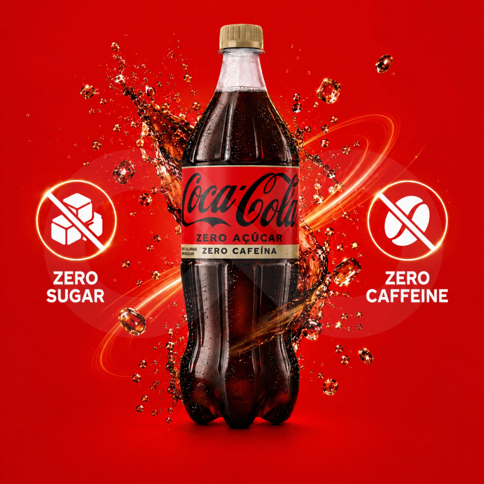 COCA-COLAŽ Zero Sugar Zero Caffeine 1,5L