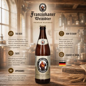 FRANZISKANER® Cerveja 500ml