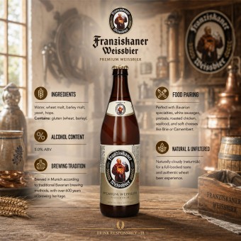 FRANZISKANER® Cerveja 500ml