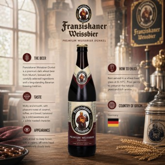 FRANZISKANER� Dunkel Bier 500ml