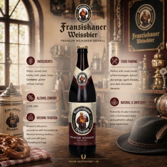 FRANZISKANER� Dunkel Bier 500ml