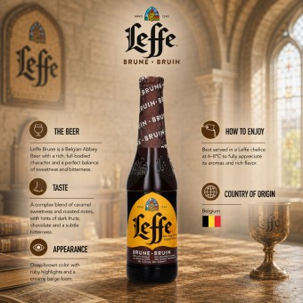 LEFFE® Brune Bier 330ml