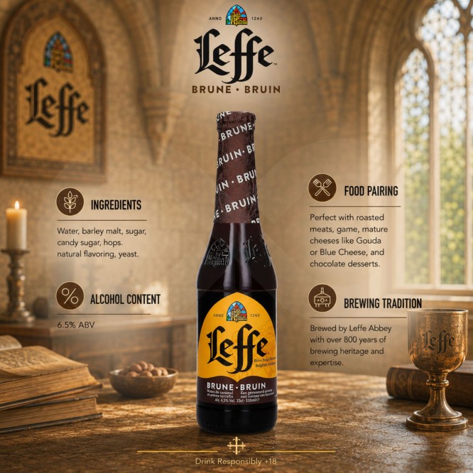 LEFFE® Brune Bier 330ml