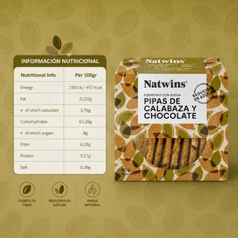 NATWINS� Keks K�rbis- Und Schokoladenkekse 8 Stk.