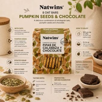 NATWINS� Keks K�rbis- Und Schokoladenkekse 8 Stk.