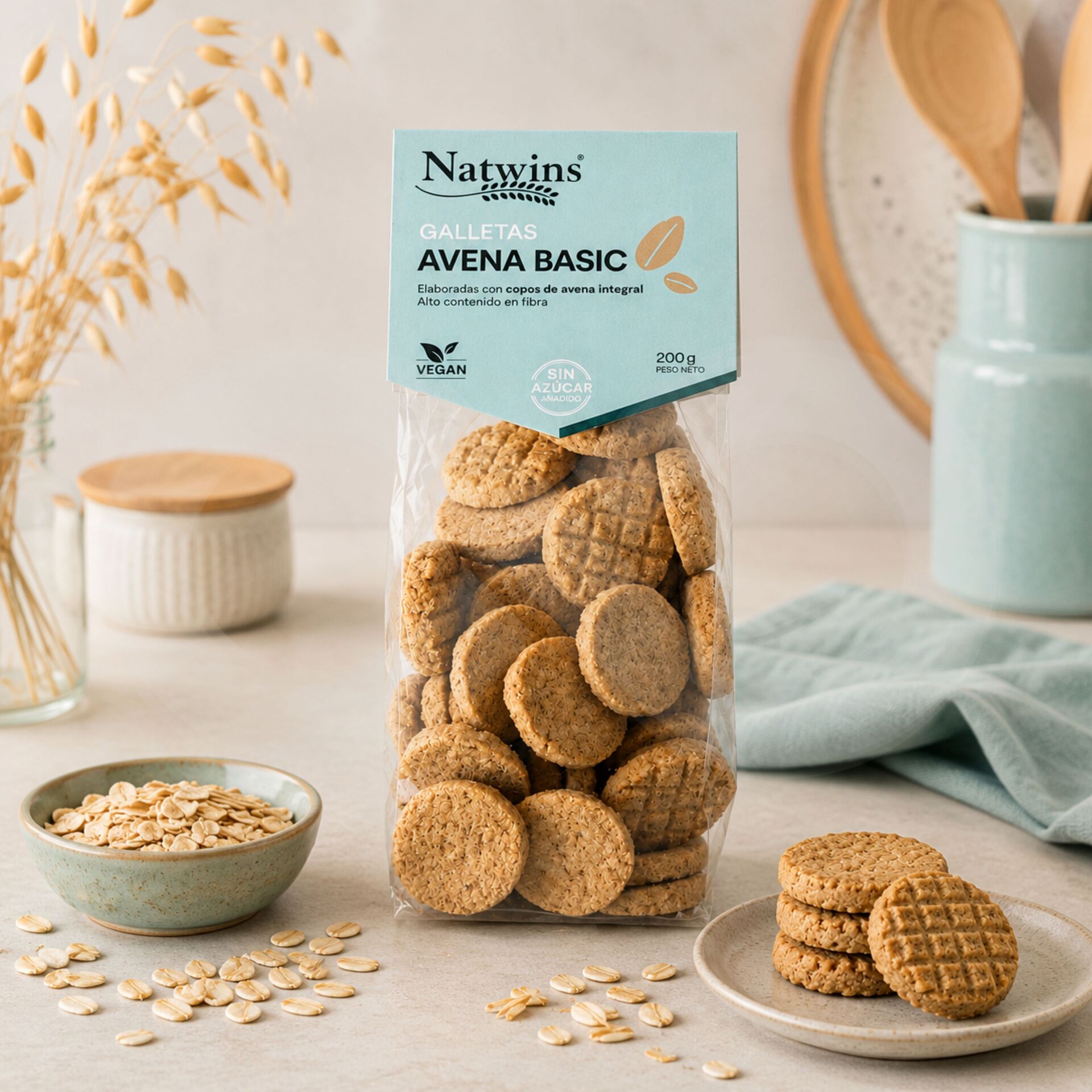 NATWINS® Bolacha Aveia 200g