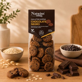 NATWINS� Biscotti al Cioccolato Fondente 200g
