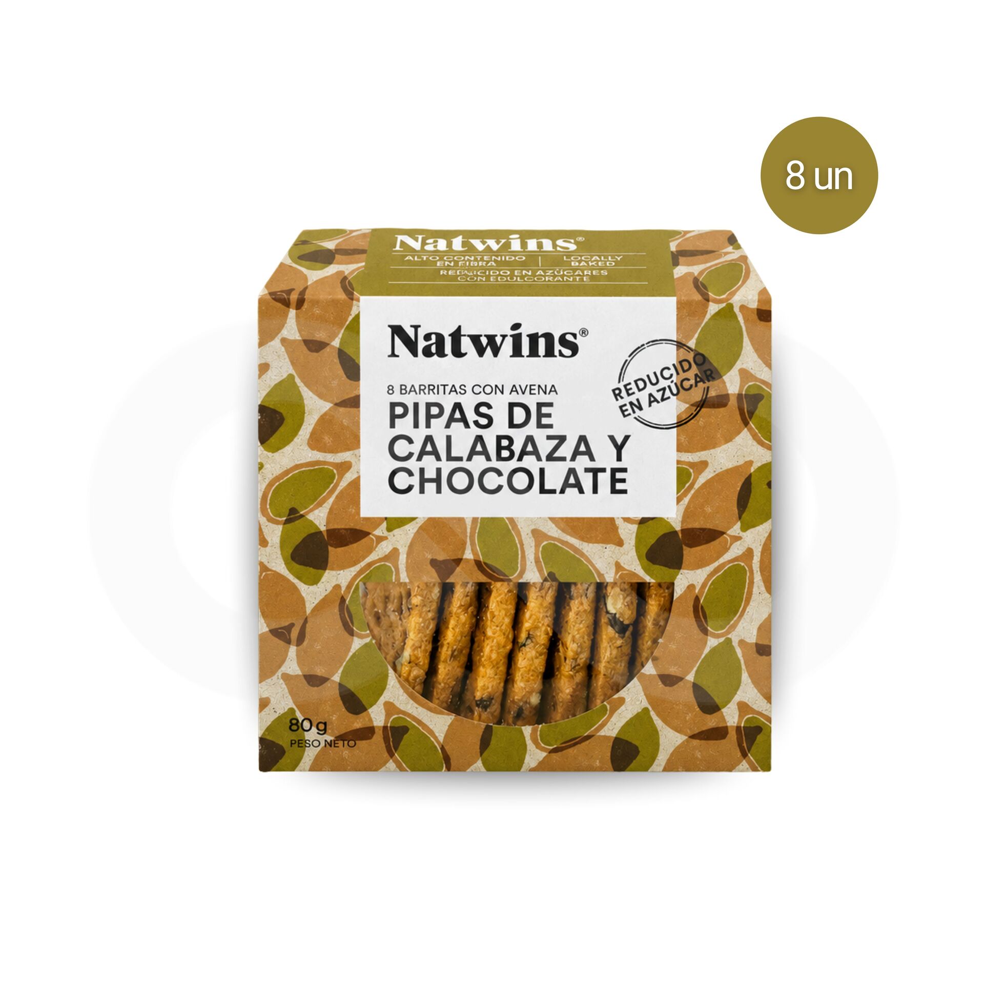 NATWINS® Keks Kürbis- Und Schokoladenkekse 8 Stk.