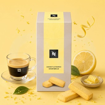 NESPRESSO� Cookies Lemon Flavoured Shortbread 14 un.