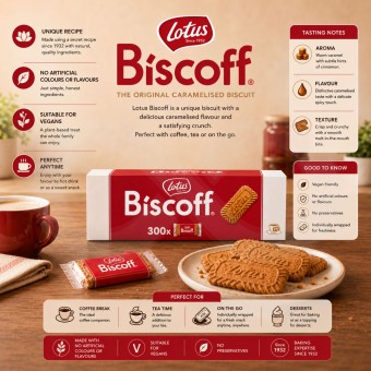 LOTUS BISCOFF® Biscotto 300 pz.