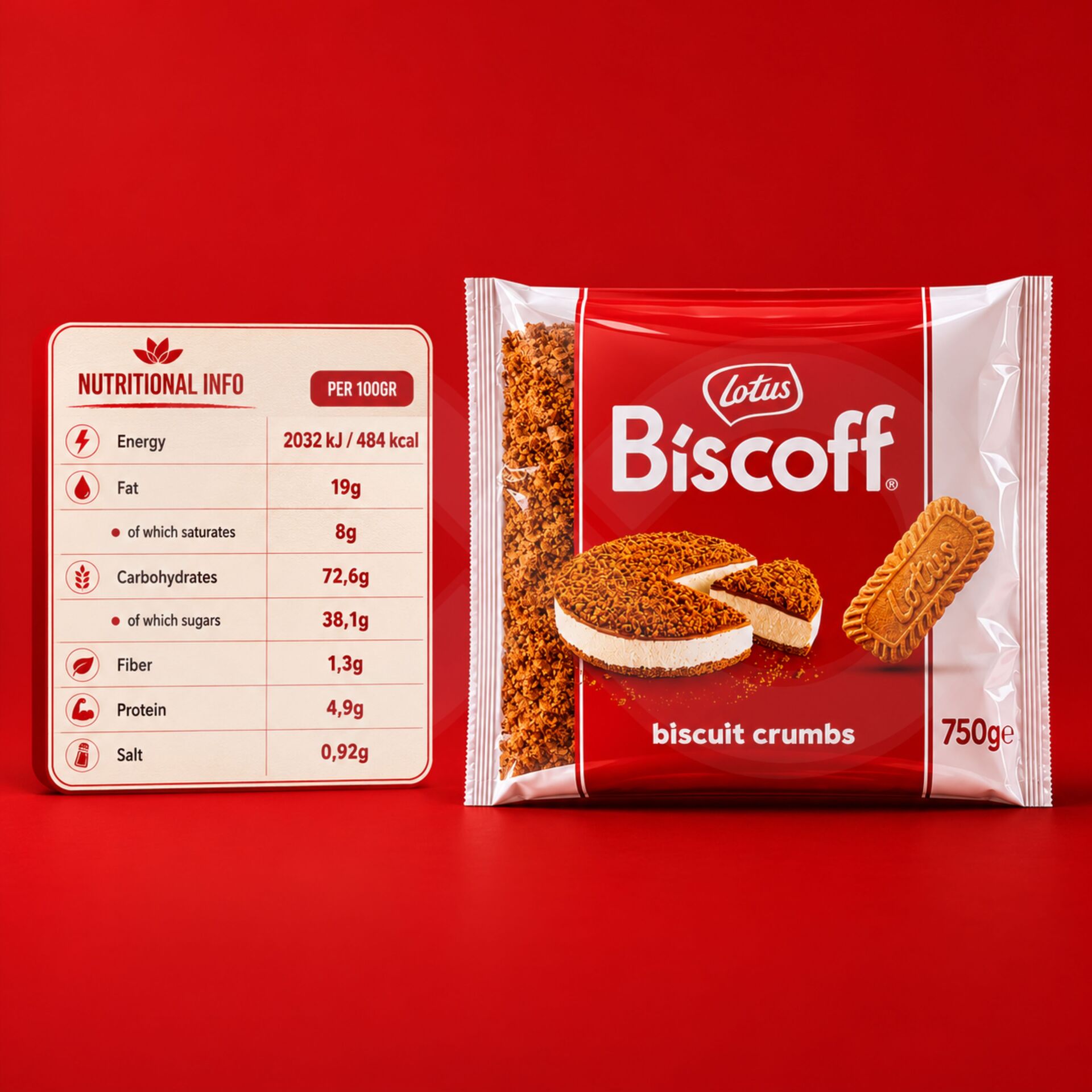 LOTUS BISCOFF® Koekje Verkruimelde 750g