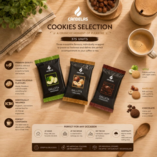 CANDELAS® Cookies 375 un.