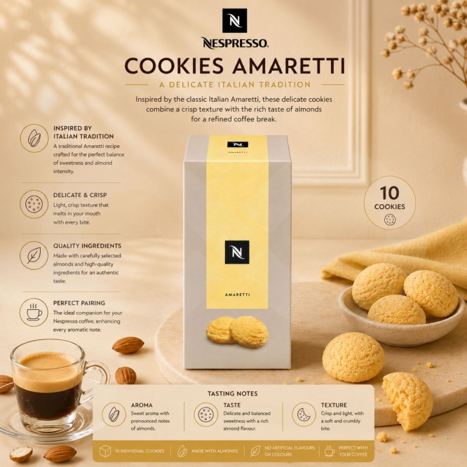 NESPRESSO® Biscotto Amaretti 10 pz.