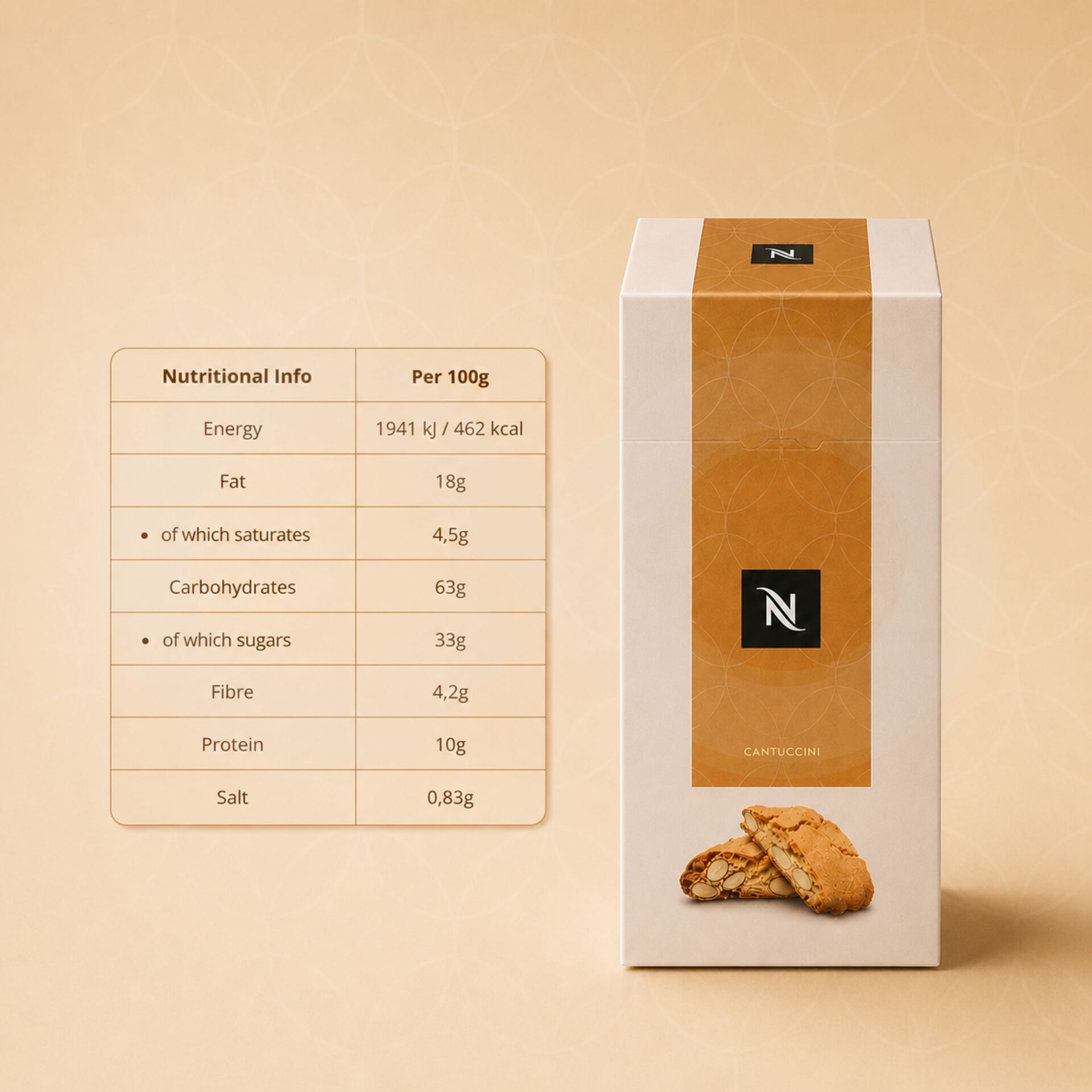 NESPRESSO® Ciastko Cantuccini 10 szt.