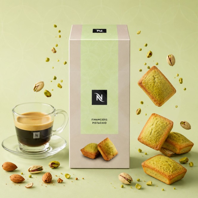 NESPRESSOŽ Cookies Pistachio Petits Cakes 10 un.