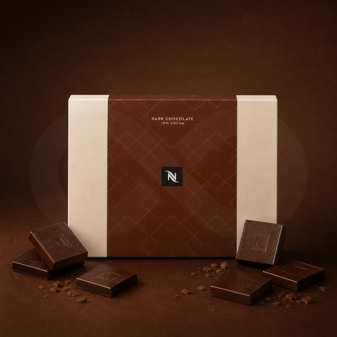 NESPRESSO® Dark Chocolate 70% 40 un.