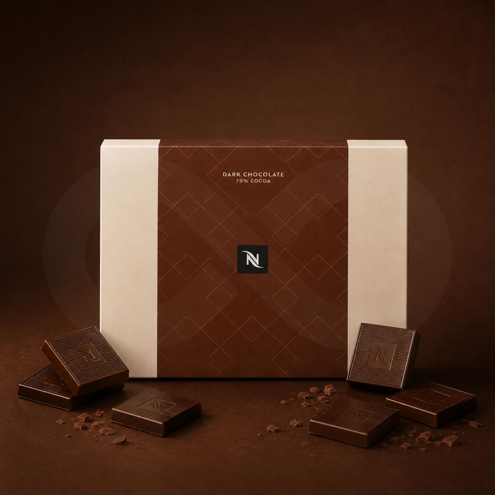 NESPRESSO® Dark Chocolate 70% 40 un.