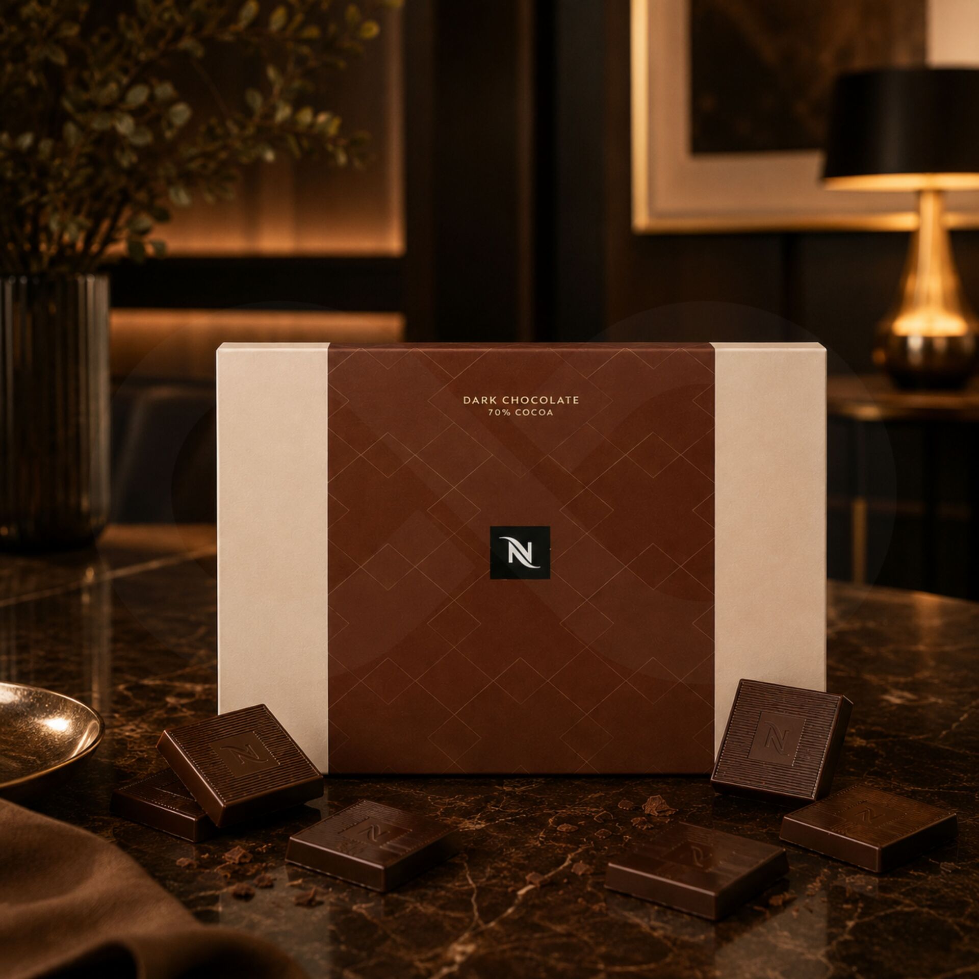 NESPRESSO® Dark Chocolate 70% 40 un.