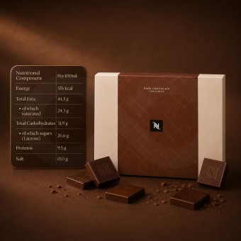 NESPRESSO® Dark Chocolate 70% 40 un.
