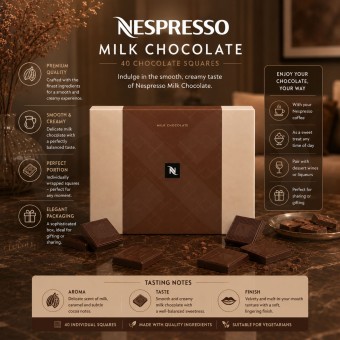 NESPRESSO� Milk Chocolate 40 st.