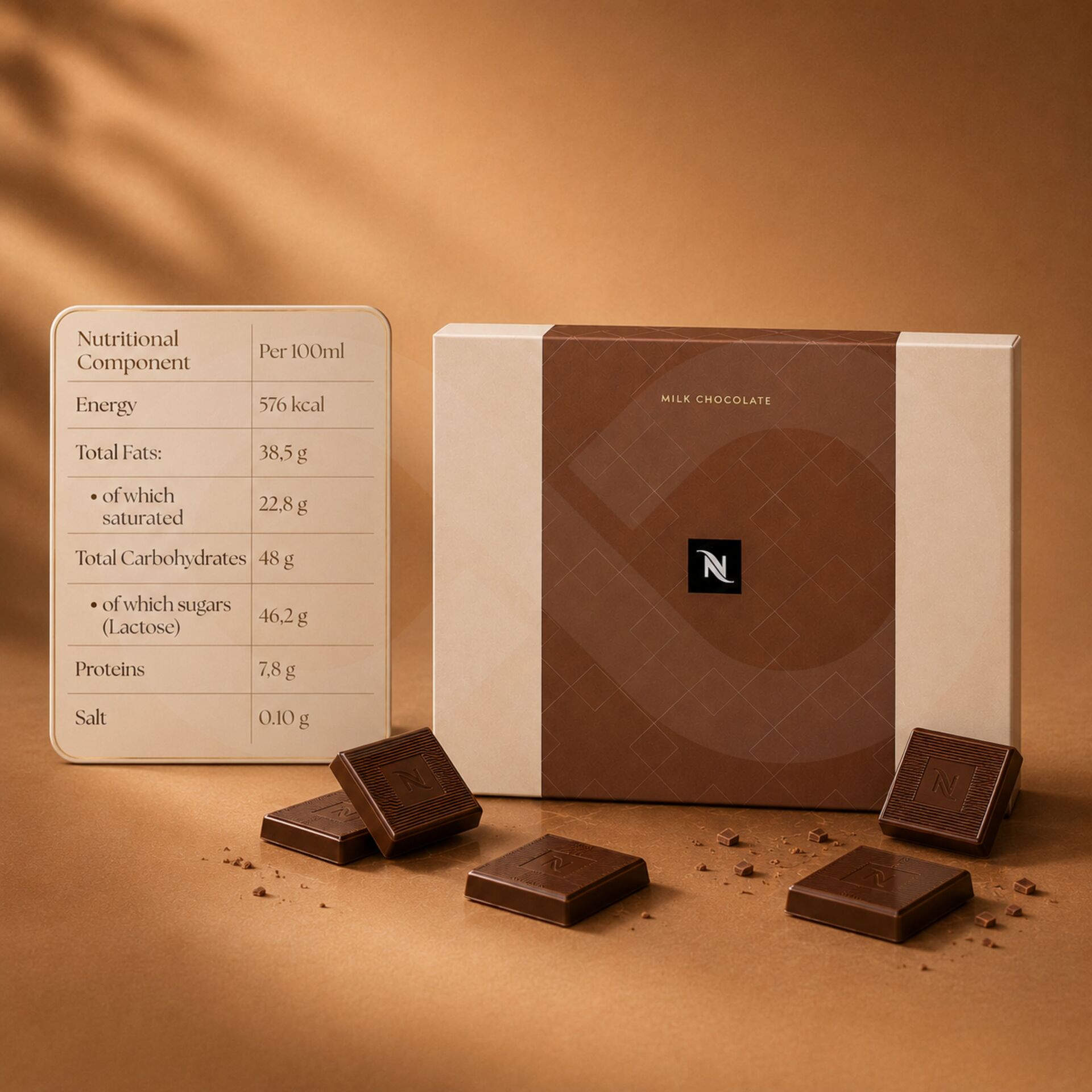 NESPRESSOŽ Milk Chocolate 40 st.