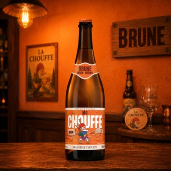 LA CHOUFFE� Bi�re Brune 750ml