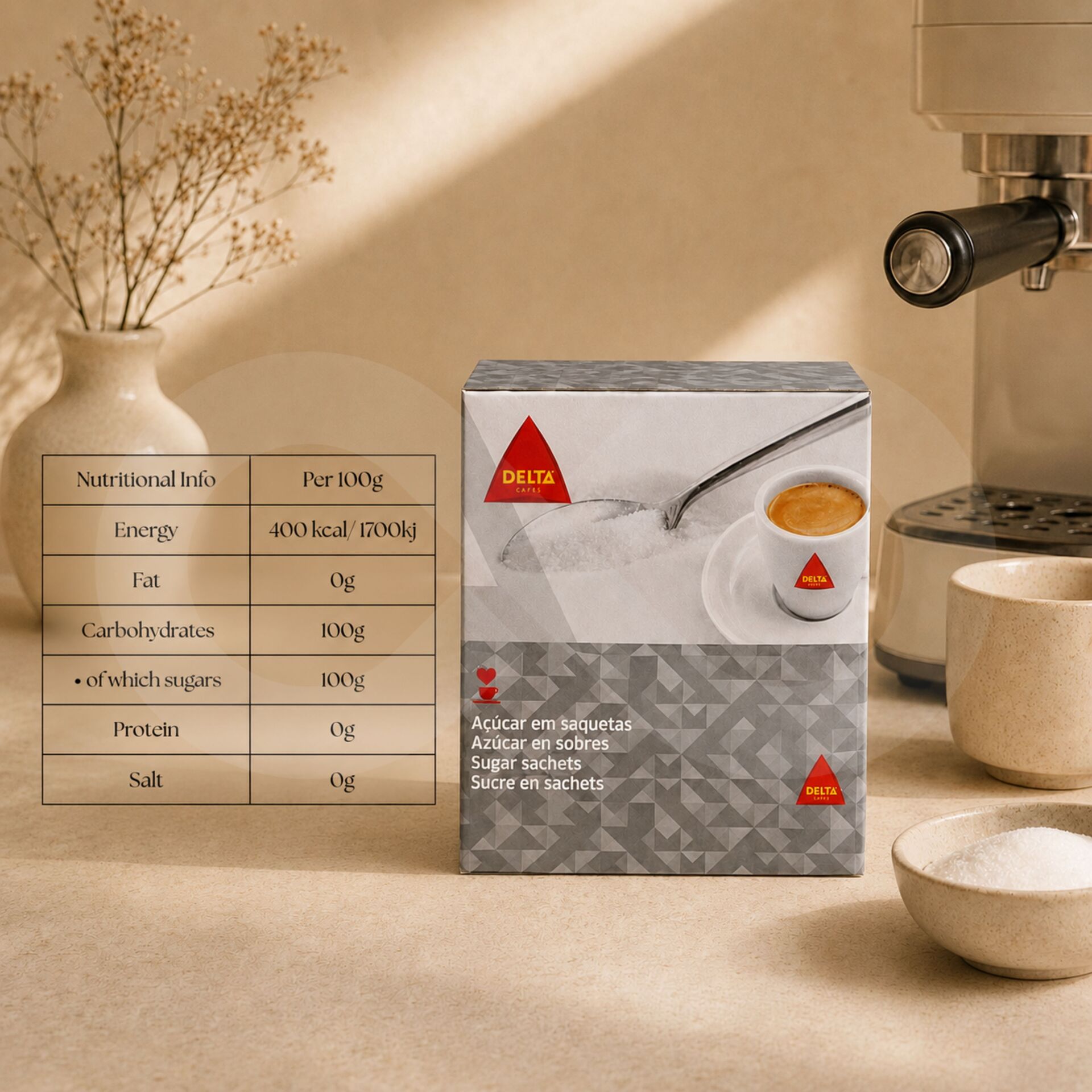 DELTA CAFÉS® Sugar 1kg