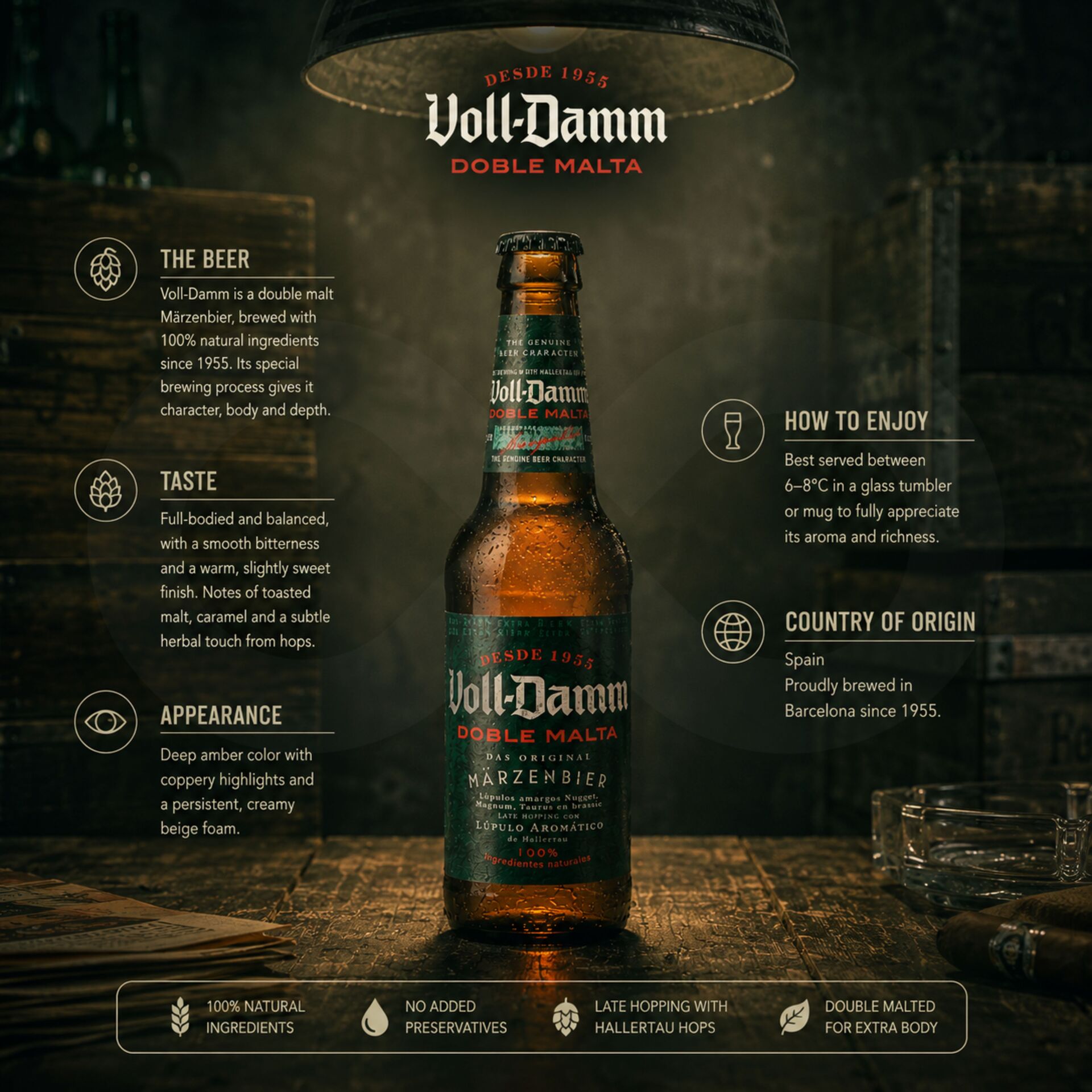 ESTRELLA DAMM® Voll Piwo 250ml