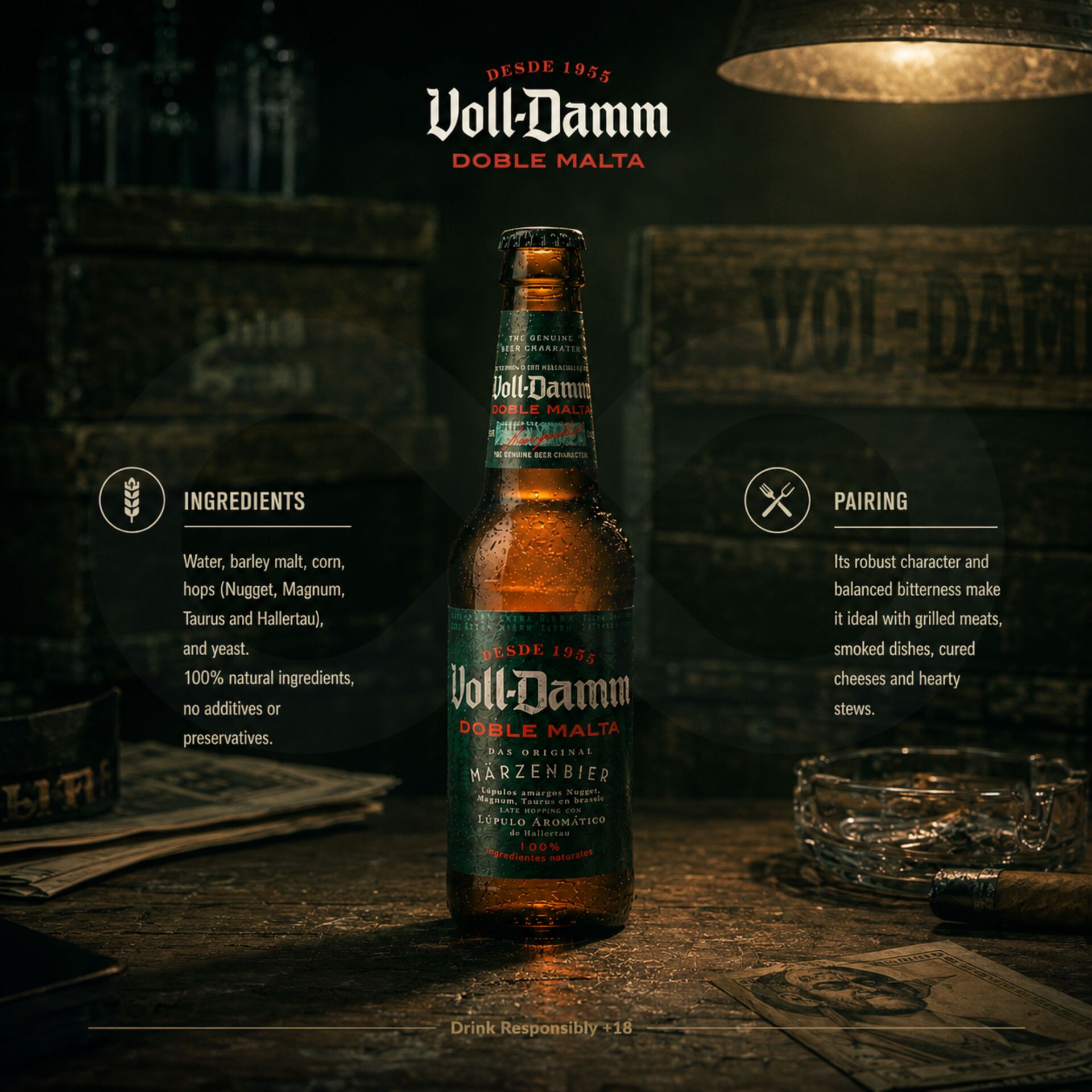 ESTRELLA DAMM® Voll Piwo 250ml