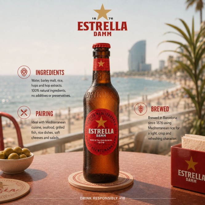 ESTRELLA DAMMŪ Original 250ml