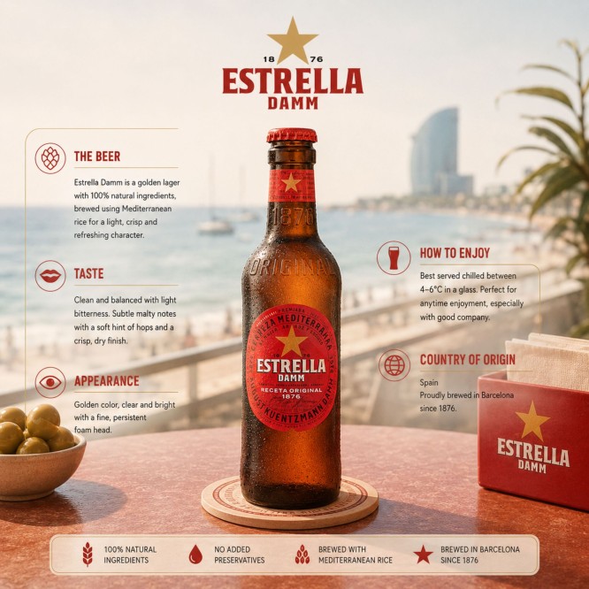 ESTRELLA DAMMŪ Original 250ml