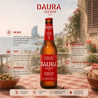 ESTRELLA DAMM® Daura 330ml