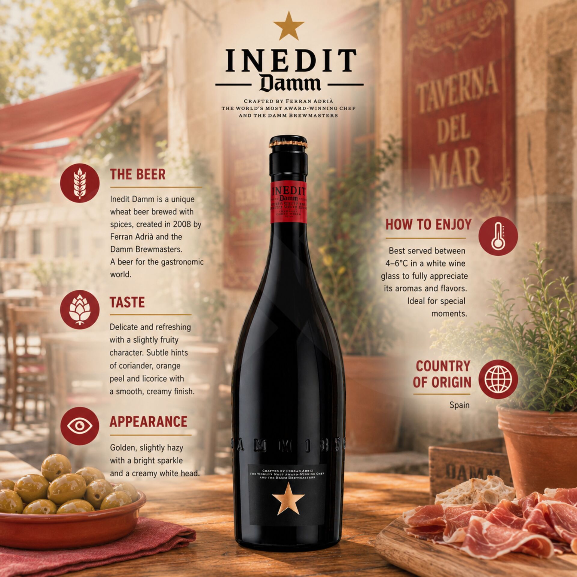 ESTRELLA DAMM® Inedit 750ml