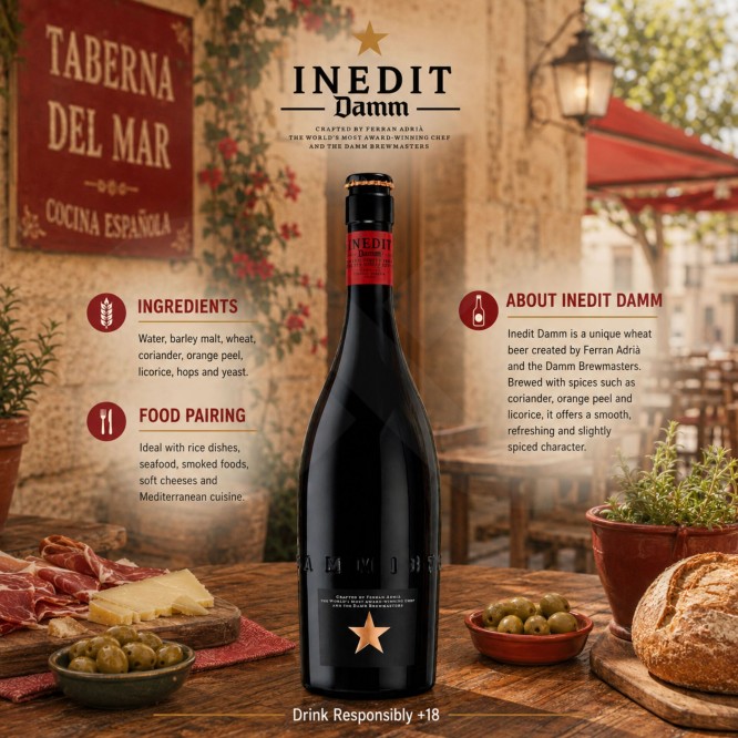 ESTRELLA DAMM� Inedit 750ml