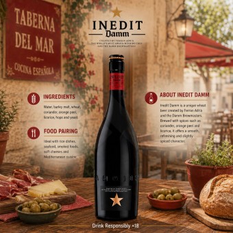 ESTRELLA DAMM� Inedit 750ml