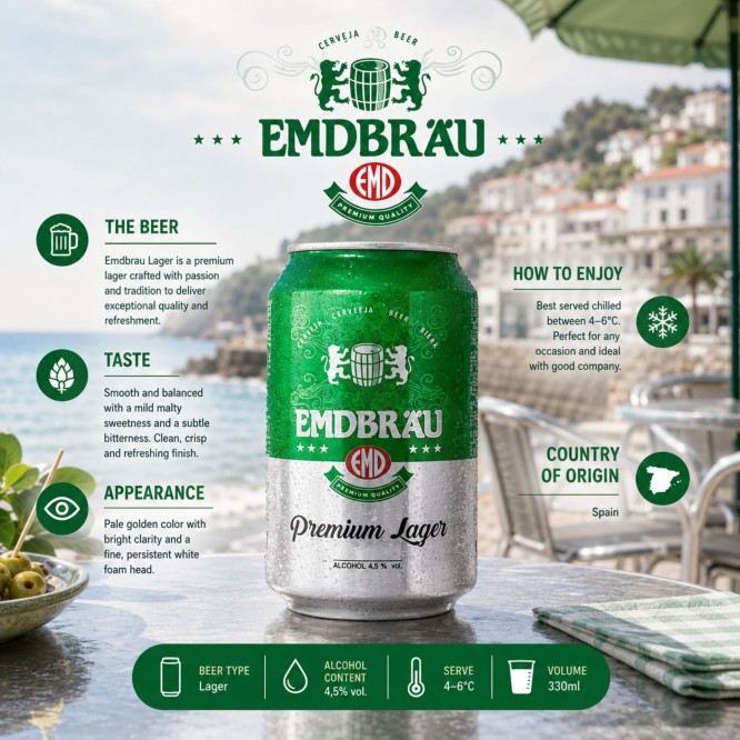 EMDBRAU® Lager 330ml
