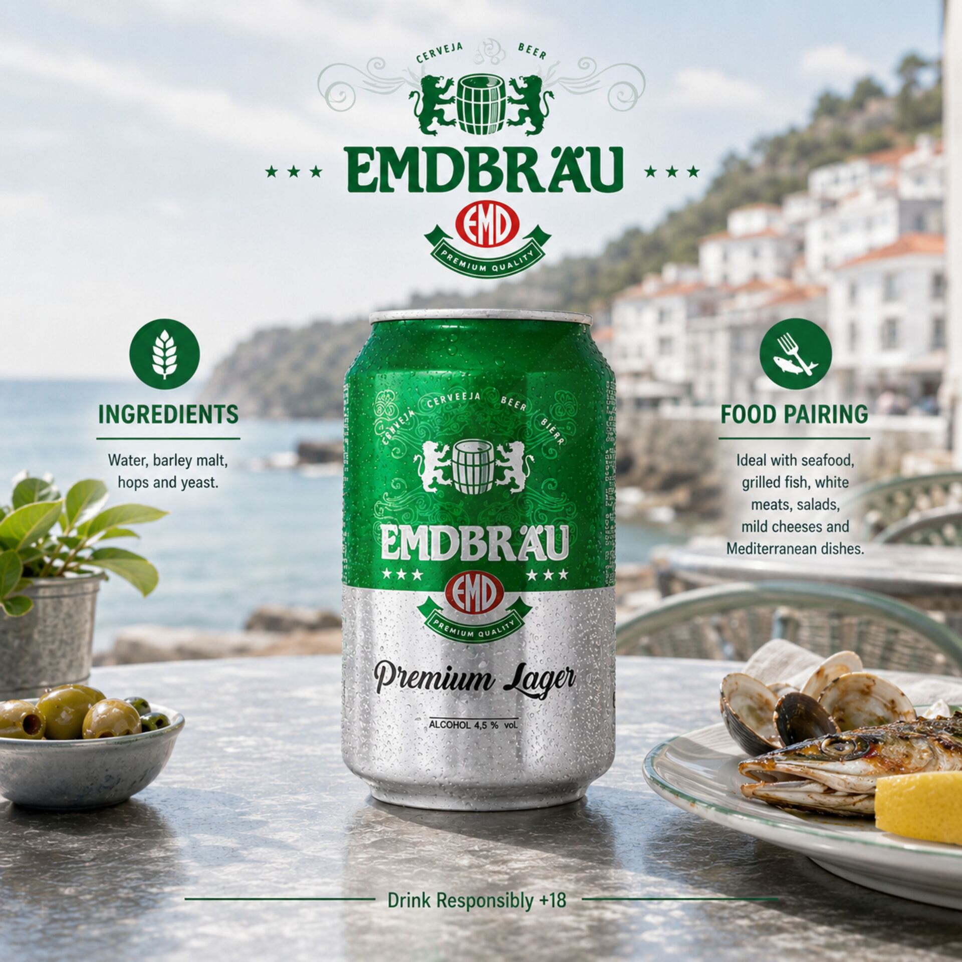 EMDBRAU® Lager 330ml
